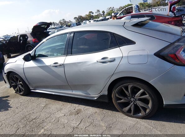 SHHFK7G47JU213857 2018 HONDA CIVIC Gray 