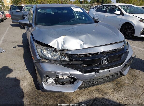 SHHFK7G47JU213857 2018 HONDA CIVIC Gray 