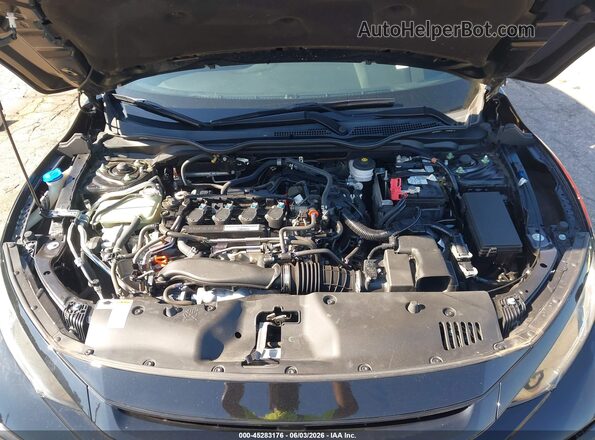SHHFK7G48LU221016 2020 HONDA CIVIC Black Вид ззаду