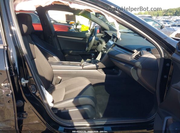 SHHFK7G48LU221016 2020 HONDA CIVIC Black Вид салону спереду