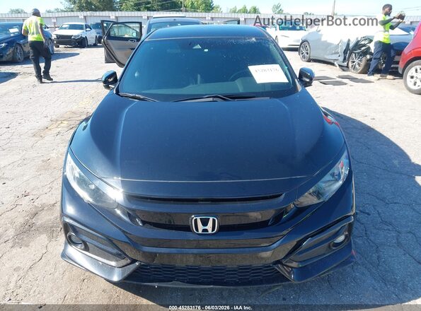 SHHFK7G48LU221016 2020 HONDA CIVIC Black Вид щитка приладів