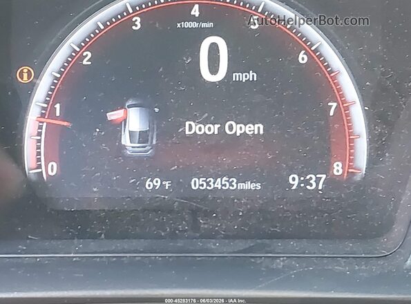 SHHFK7G48LU221016 2020 HONDA CIVIC Black 