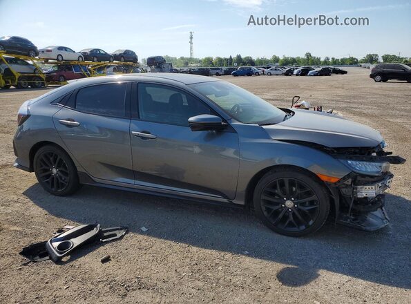 SHHFK7G91LU303052 2020 HONDA CIVIC Gray წინა მარჯვენა