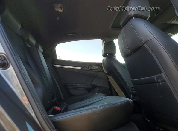 SHHFK7G91LU303052 2020 HONDA CIVIC Gray უკანა სავარძლების ხედი