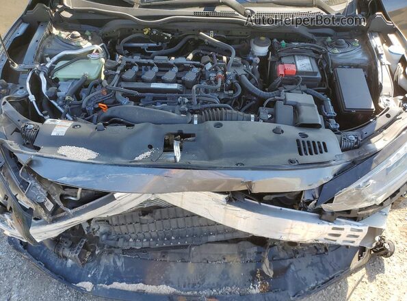 SHHFK7G91LU303052 2020 HONDA CIVIC Gray უკანა სალონის ხედი