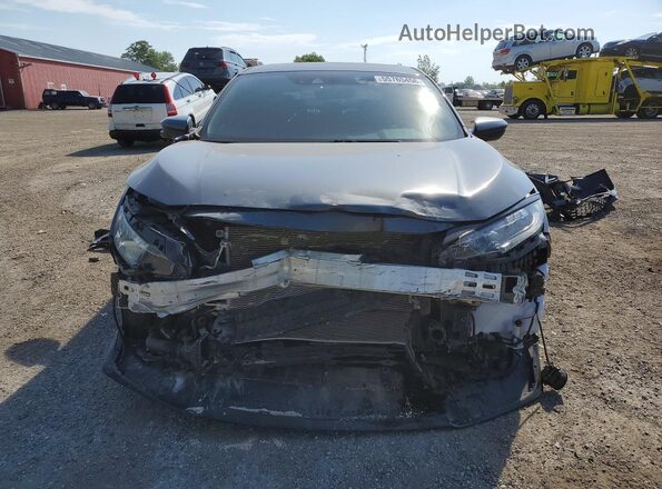 SHHFK7G91LU303052 2020 HONDA CIVIC Gray წინა ხედი
