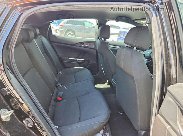 SHHFK7H20HU417956 2017 HONDA CIVIC Black Rear seats view