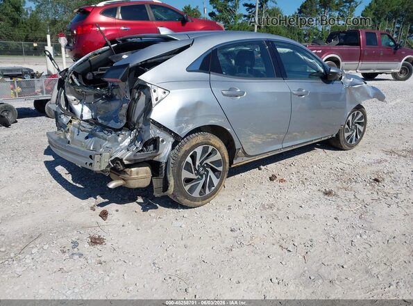 SHHFK7H24HU202600 2017 HONDA CIVIC Silver Задня права чверть