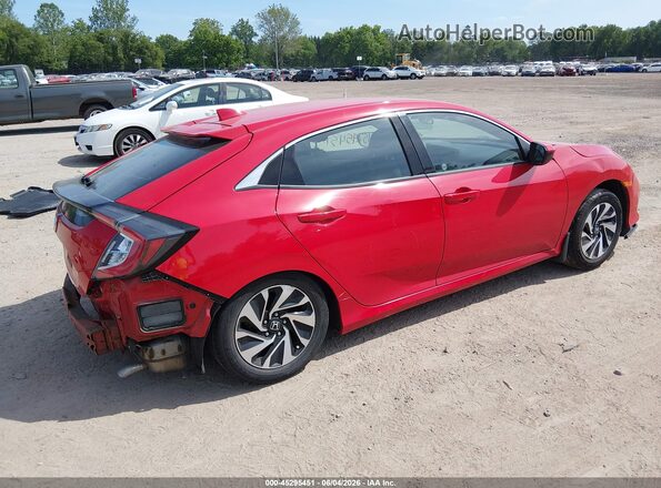 SHHFK7H2XHU403675 2017 HONDA CIVIC Red Trasero derecho