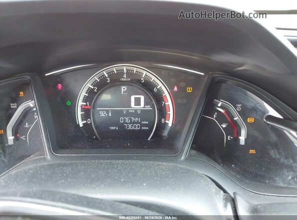SHHFK7H2XHU403675 2017 HONDA CIVIC Red Vista de los asientos traseros