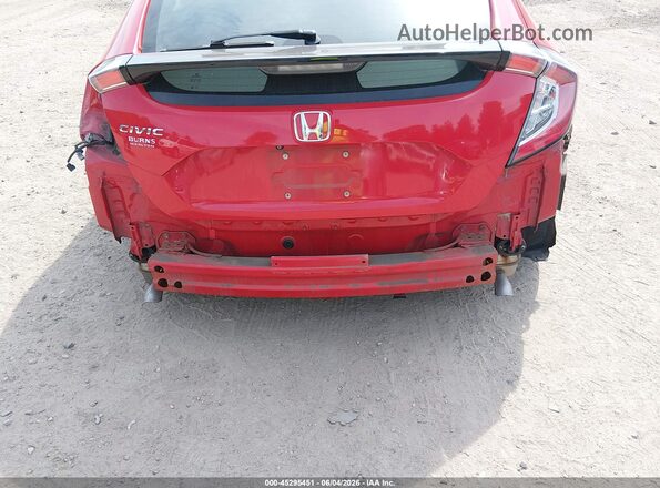 SHHFK7H2XHU403675 2017 HONDA CIVIC Red Vista frontal