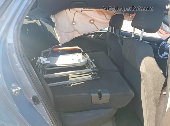 SHHFK7H2XJU208620 2018 HONDA CIVIC Gray Vista de los asientos traseros