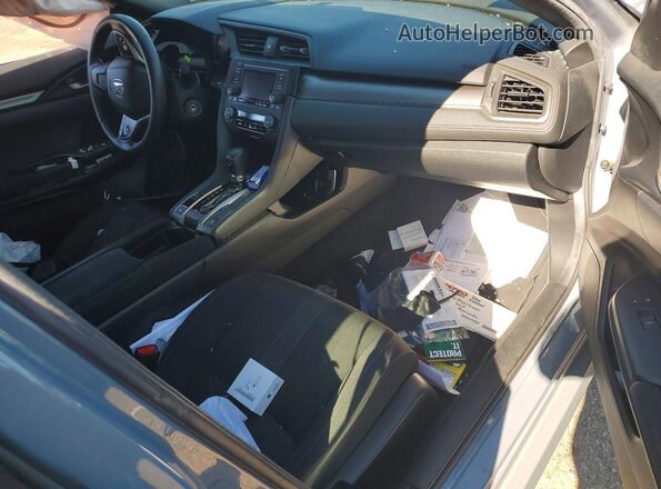 SHHFK7H2XJU208620 2018 HONDA CIVIC Gray Vista del salpicadero