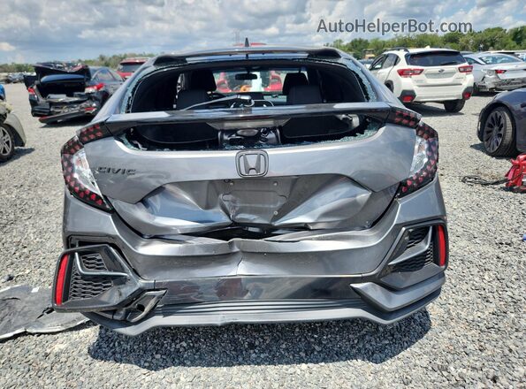 SHHFK7H31LU210252 2020 HONDA CIVIC Gray Widok z tyłu