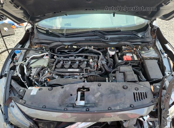 SHHFK7H31LU210252 2020 HONDA CIVIC Gray Widok wnętrza z tyłu