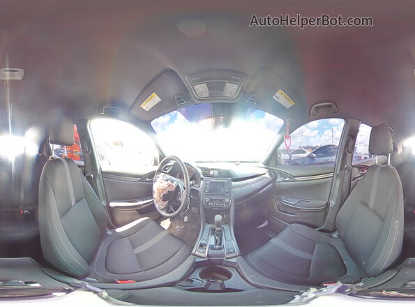 SHHFK7H31LU210252 2020 HONDA CIVIC Gray Widok naklejki z numerem VIN