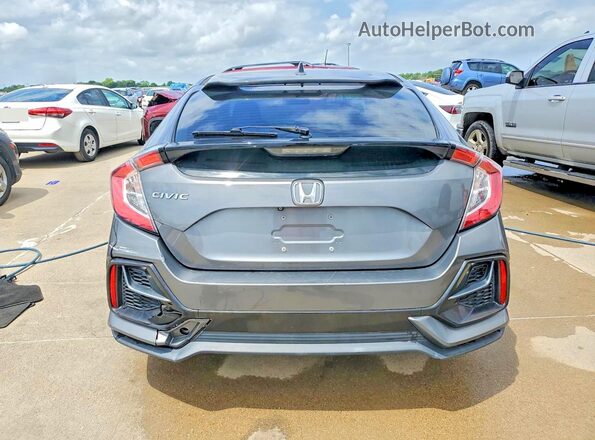 SHHFK7H31MU405706 2021 HONDA CIVIC Gray უკანა ხედი