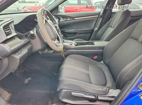 SHHFK7H33LU210642 2020 HONDA CIVIC Blue Widok wnętrza z przodu
