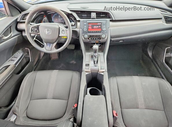 SHHFK7H33LU210642 2020 HONDA CIVIC Blue Widok deski rozdzielczej
