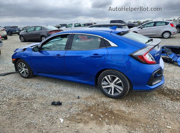 SHHFK7H33LU210642 2020 HONDA CIVIC Blue Tył lewy