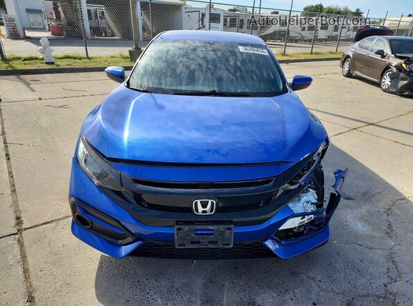 SHHFK7H34LU414902 2020 HONDA CIVIC Blue Widok z przodu