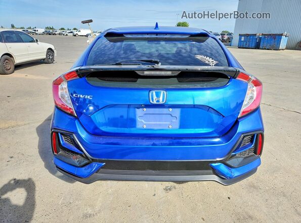 SHHFK7H34LU414902 2020 HONDA CIVIC Blue Widok z tyłu