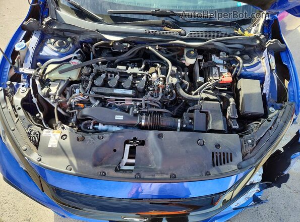 SHHFK7H34LU414902 2020 HONDA CIVIC Blue Widok wnętrza z tyłu