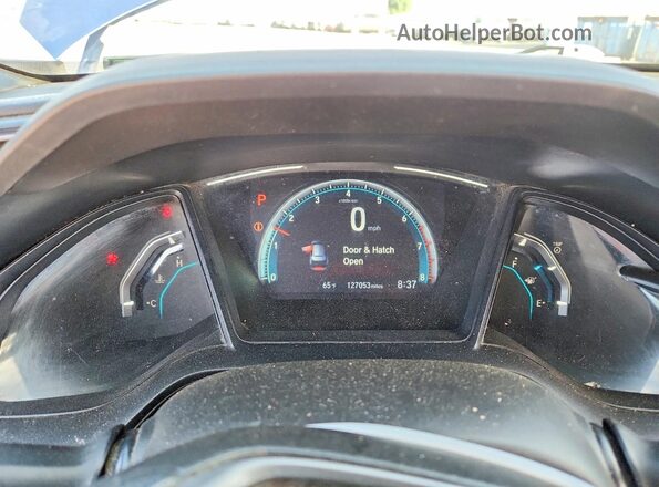 SHHFK7H34LU414902 2020 HONDA CIVIC Blue Widok zestawu wskaźników