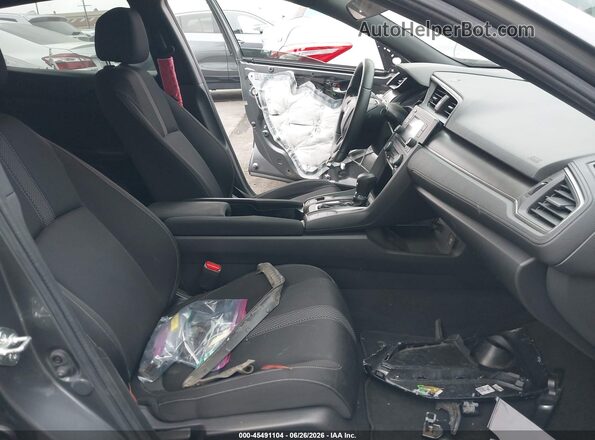 SHHFK7H36LU409796 2020 HONDA CIVIC Серый Вид салона спереди