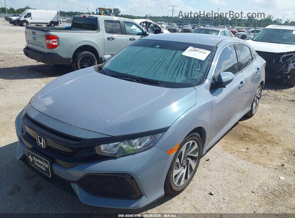 SHHFK7H37KU415802 2019 HONDA CIVIC Blue Przód lewy