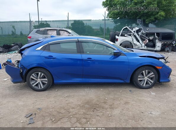 SHHFK7H38LU405734 2020 HONDA CIVIC Blue Instrument cluster view