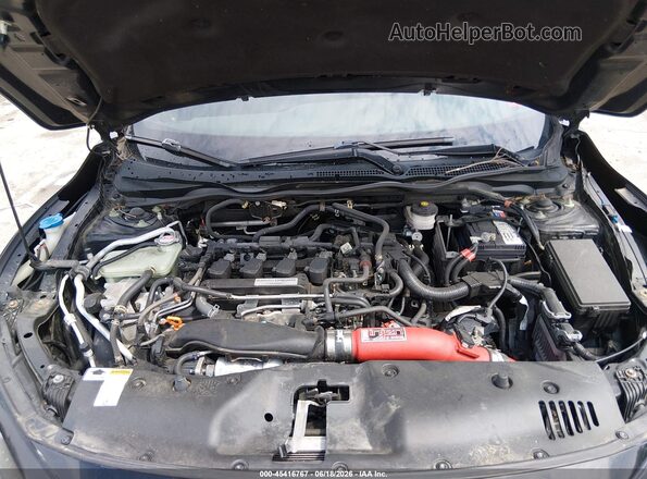 SHHFK7H3XKU417317 2019 HONDA CIVIC Black Հետևի տեսք