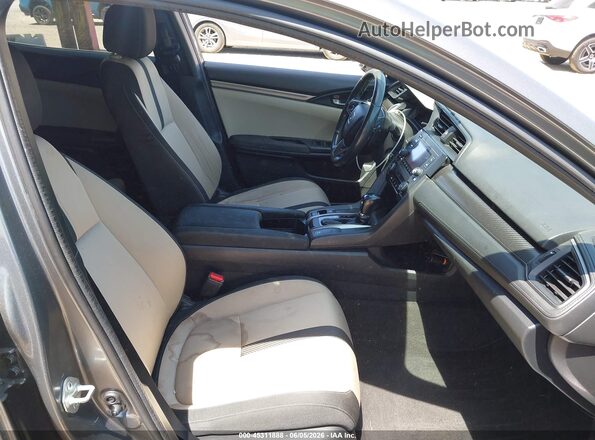 SHHFK7H40JU431332 2018 HONDA CIVIC Gray Front interior view