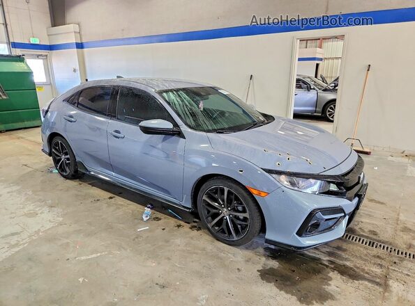 SHHFK7H40LU203303 2020 HONDA CIVIC Blue 