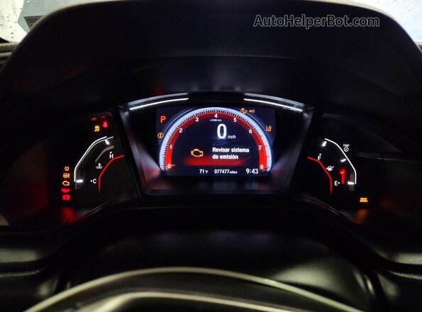 SHHFK7H40LU203303 2020 HONDA CIVIC Blue 