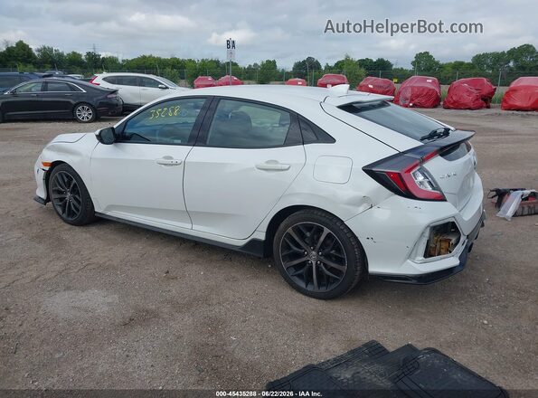 SHHFK7H40LU210302 2020 HONDA CIVIC White Trasero izquierdo