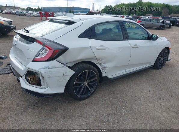 SHHFK7H40LU210302 2020 HONDA CIVIC White Trasero derecho
