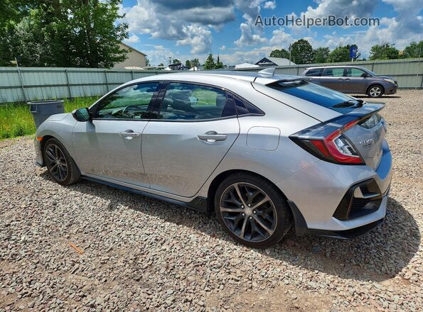 SHHFK7H40LU409995 2020 HONDA CIVIC Silver Trasero izquierdo