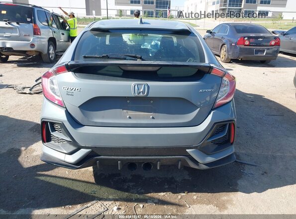 SHHFK7H40MU215680 2021 HONDA CIVIC Light Blue 