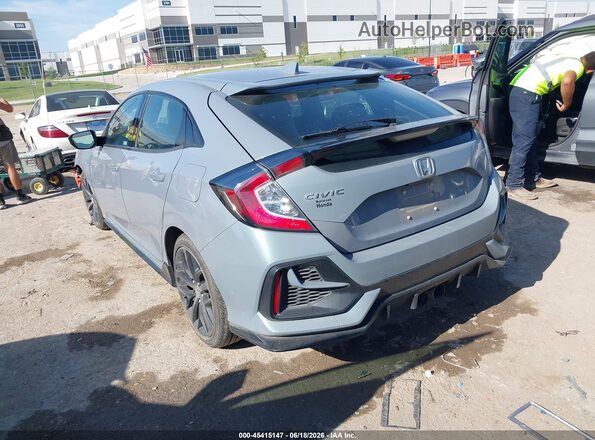 SHHFK7H40MU215680 2021 HONDA CIVIC Light Blue Задня ліва чверть