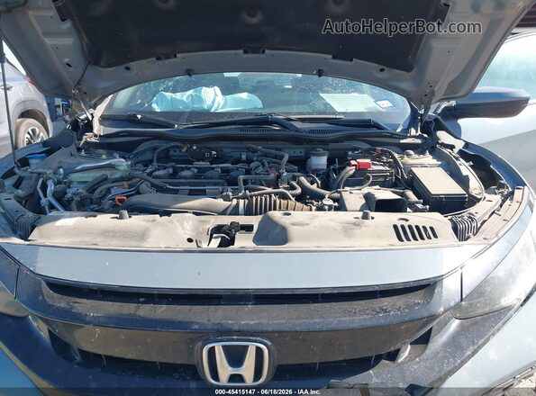 SHHFK7H40MU215680 2021 HONDA CIVIC Light Blue Вид ззаду