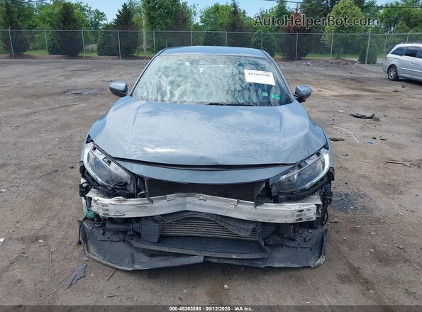 SHHFK7H40MU223973 2021 HONDA CIVIC Blue ხელსაწყოთა პანელის ხედი