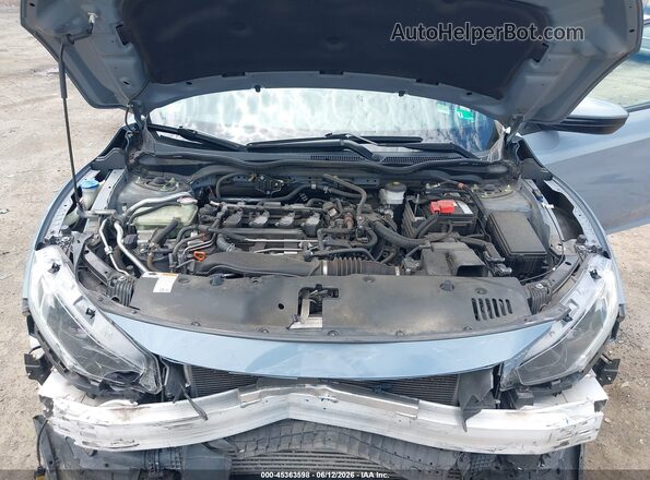 SHHFK7H40MU223973 2021 HONDA CIVIC Blue უკანა ხედი
