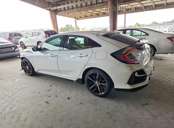 SHHFK7H40MU403261 2021 HONDA CIVIC White Tył lewy