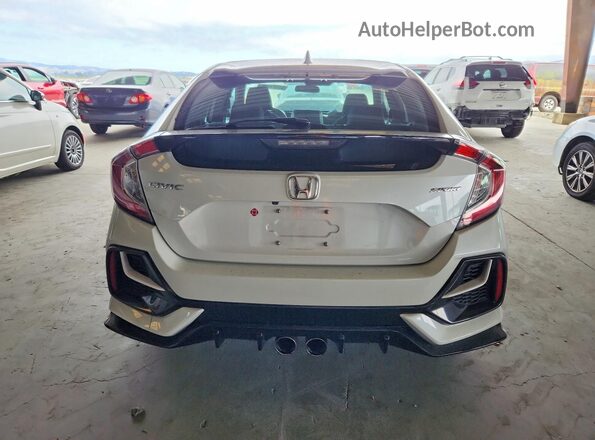 SHHFK7H40MU403261 2021 HONDA CIVIC White Widok z tyłu