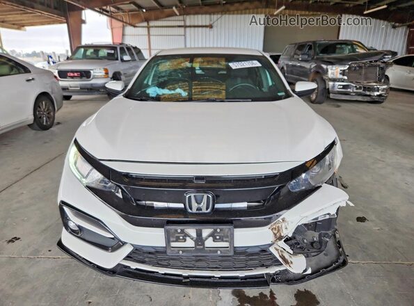 SHHFK7H40MU403261 2021 HONDA CIVIC White Widok z przodu