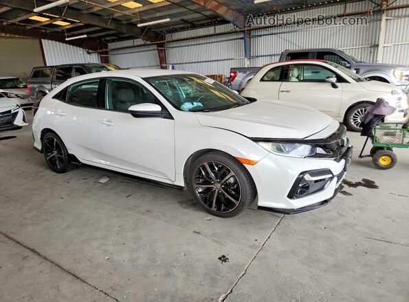 SHHFK7H40MU403261 2021 HONDA CIVIC White Przód prawy