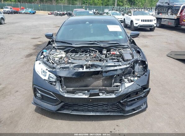 SHHFK7H40MU411814 2021 HONDA CIVIC Черный Вид щитка приборов