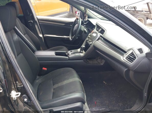 SHHFK7H40MU411814 2021 HONDA CIVIC Черный Вид салона спереди