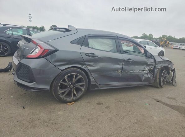 SHHFK7H41HU413643 2017 HONDA CIVIC Серый Задняя правая четверть